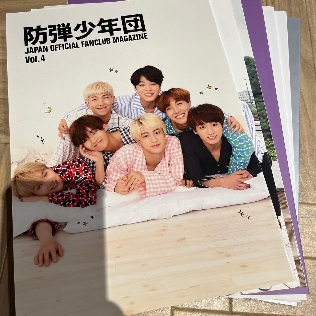 バンタン　BTS ファンクラブ会報No.4〜No.10 まとめ売り