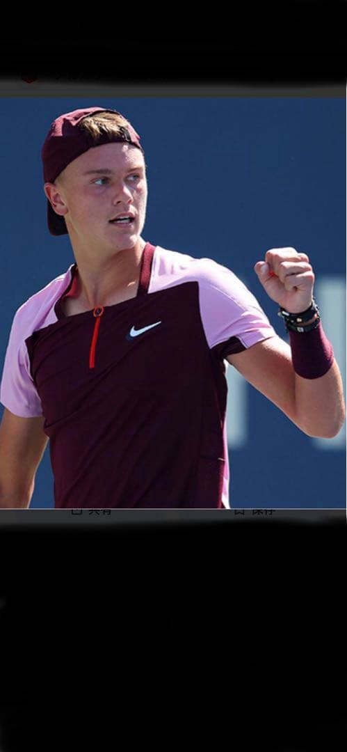 極美品ナイキ　テニスウェア　アルカラス，シナー,ティアフォー、ルーネ着用モデル