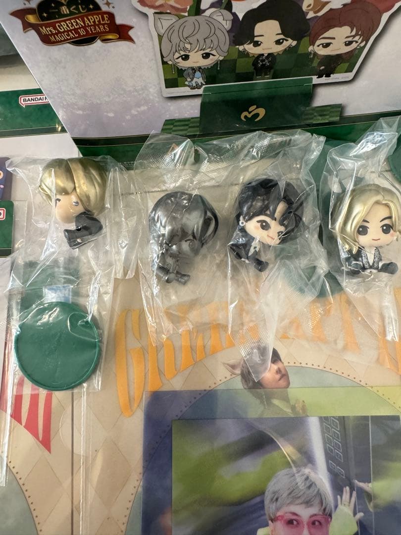 【未開封】Mrs. GREEN APPLE 一番くじABCDEF賞、ラストコンプ