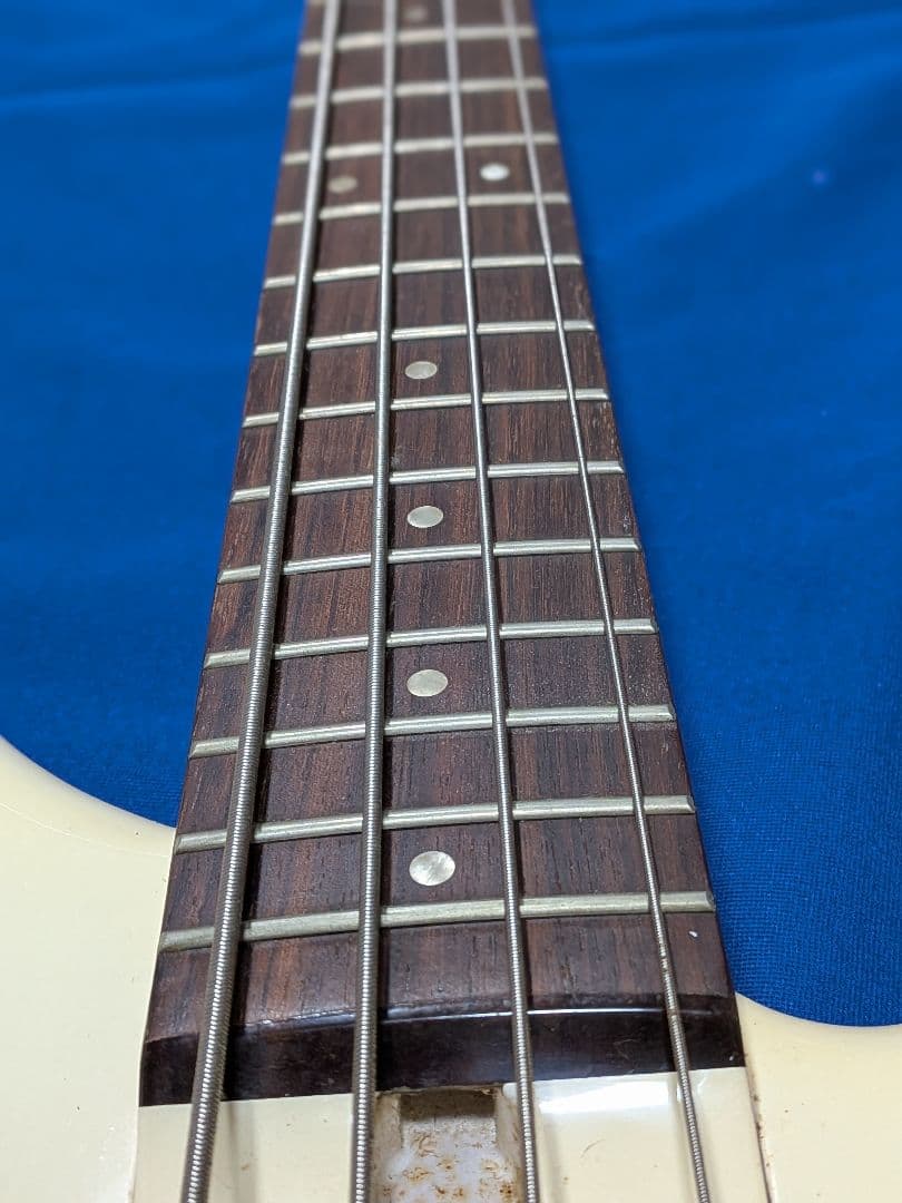 FERNANDES エレキベース 4弦 アイボリー