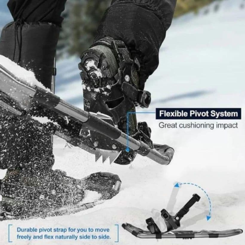 軽量アルミスノーシューセット