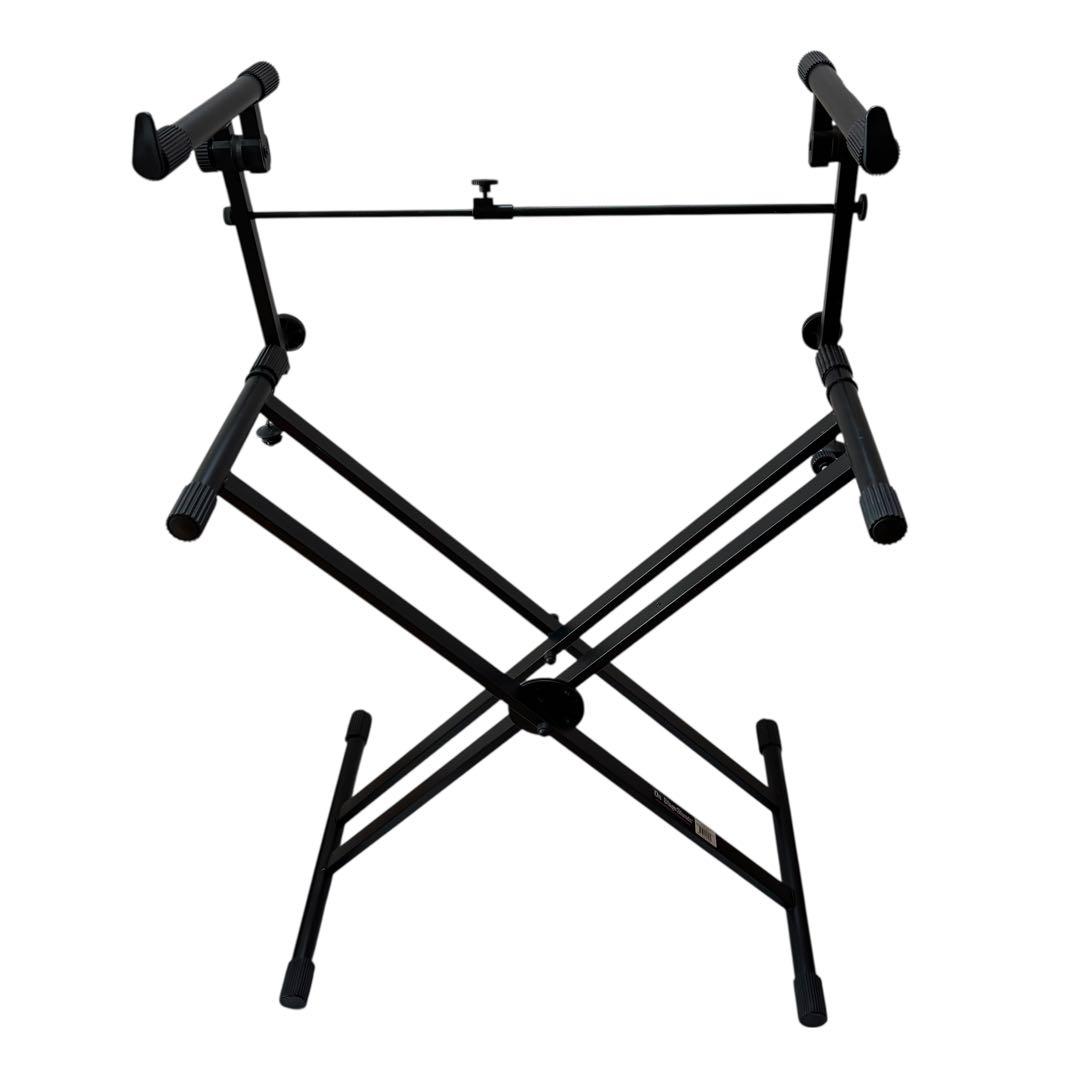 2段目付 On-Stage Stands ダブルX型キーボードスタンド