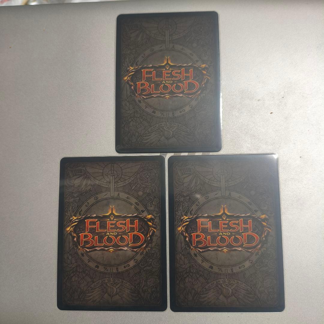Flesh and blood Pummel プロモ RF 3枚セット