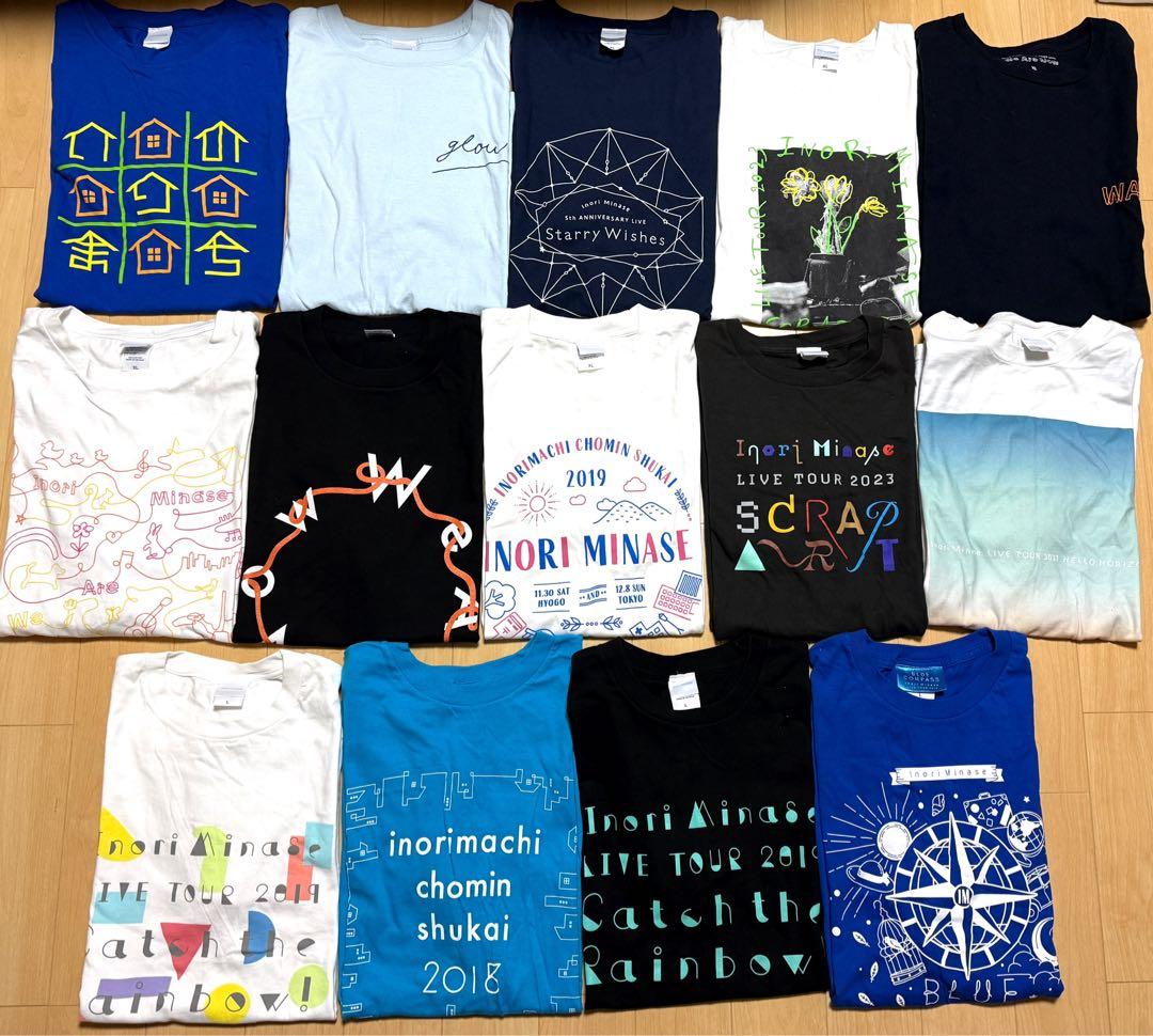 水瀬いのり ☆ ツアー Tシャツ 14枚 セット