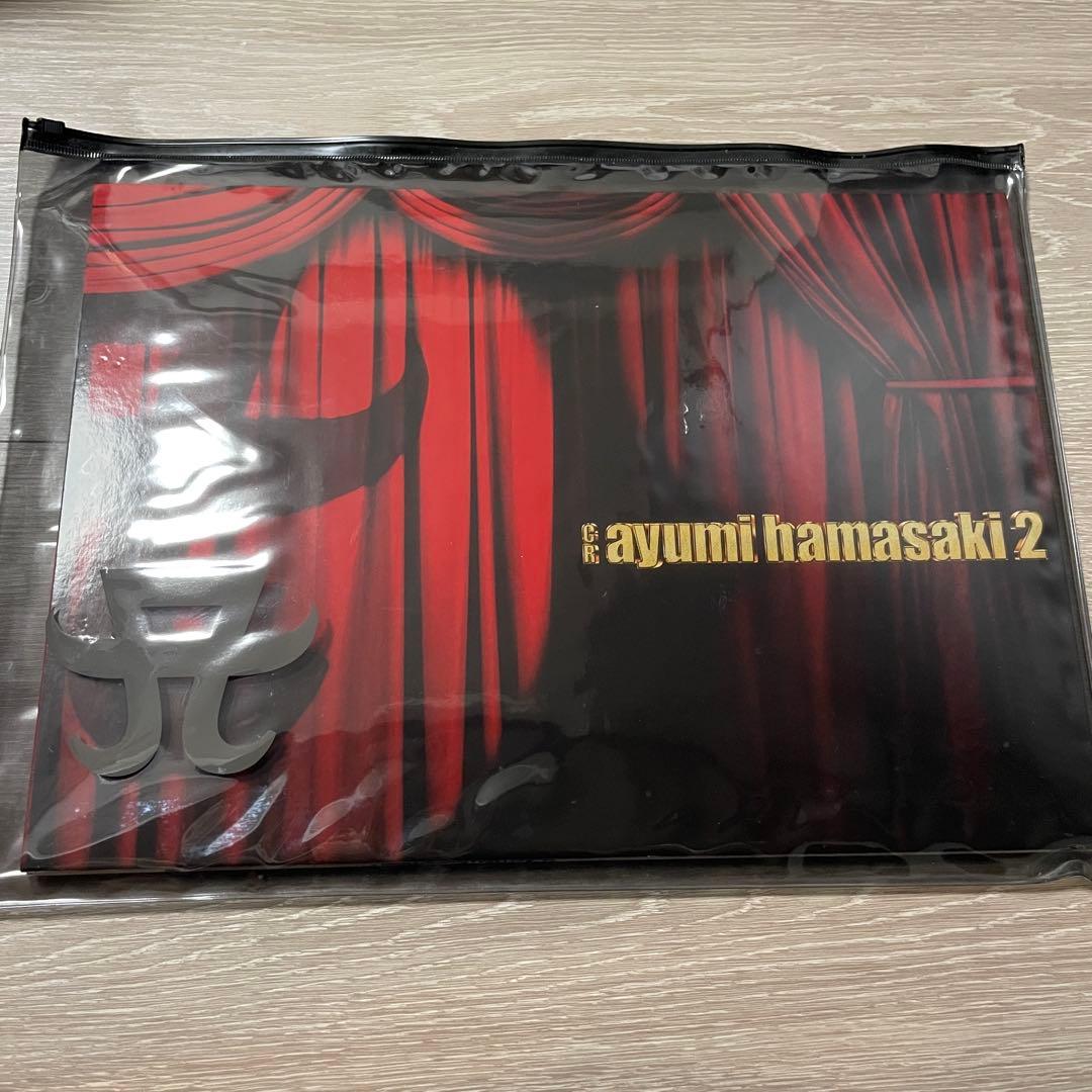浜崎あゆみ　特大パンフレット　クリアケース　非売品