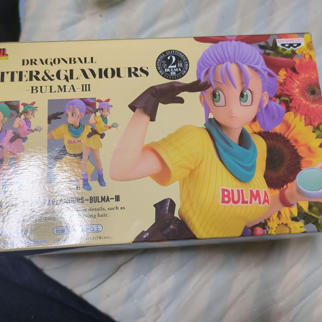 ドラゴンボール　GLITTER&GLAMOURS ブルマIII　紫髪