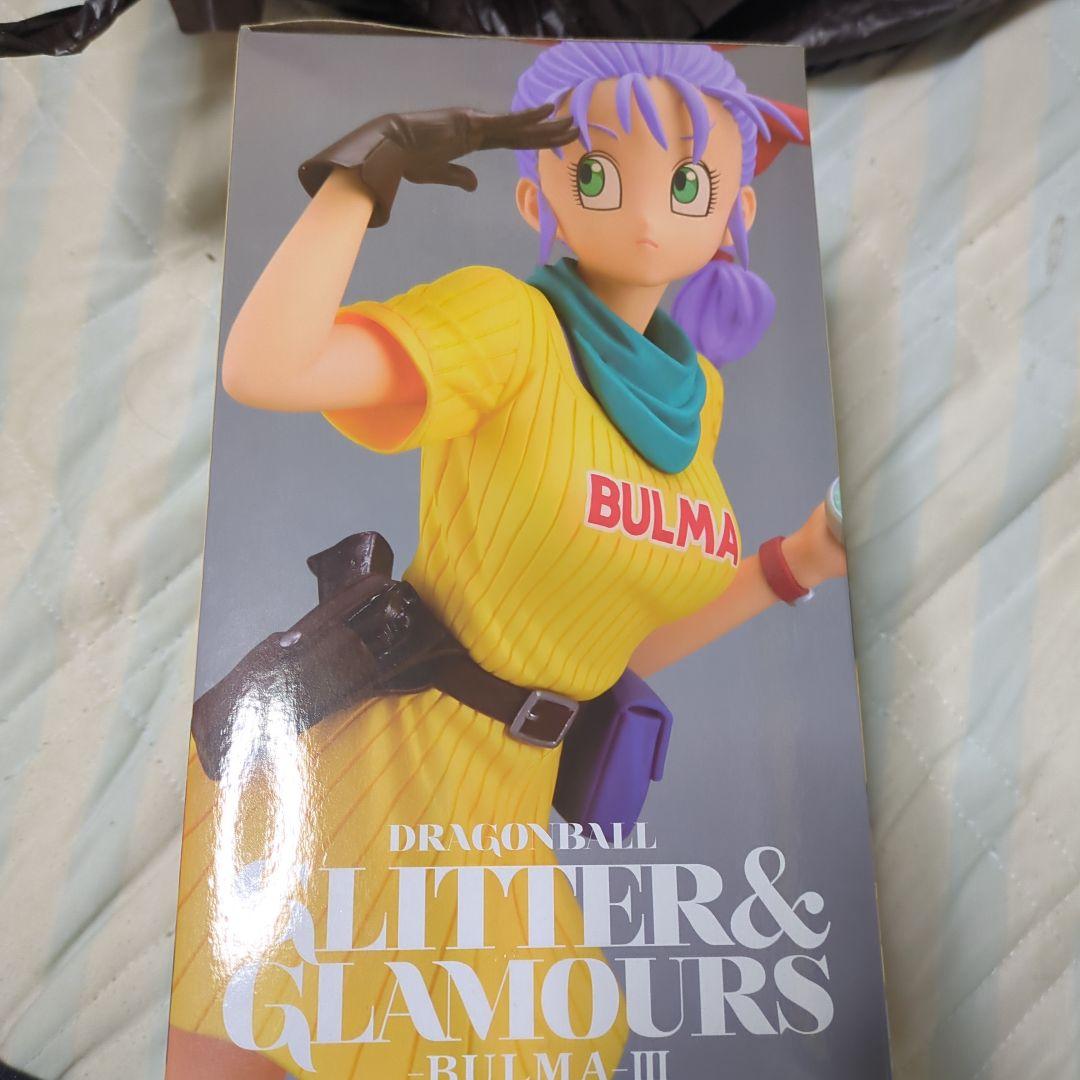 ドラゴンボール　GLITTER&GLAMOURS ブルマIII　紫髪