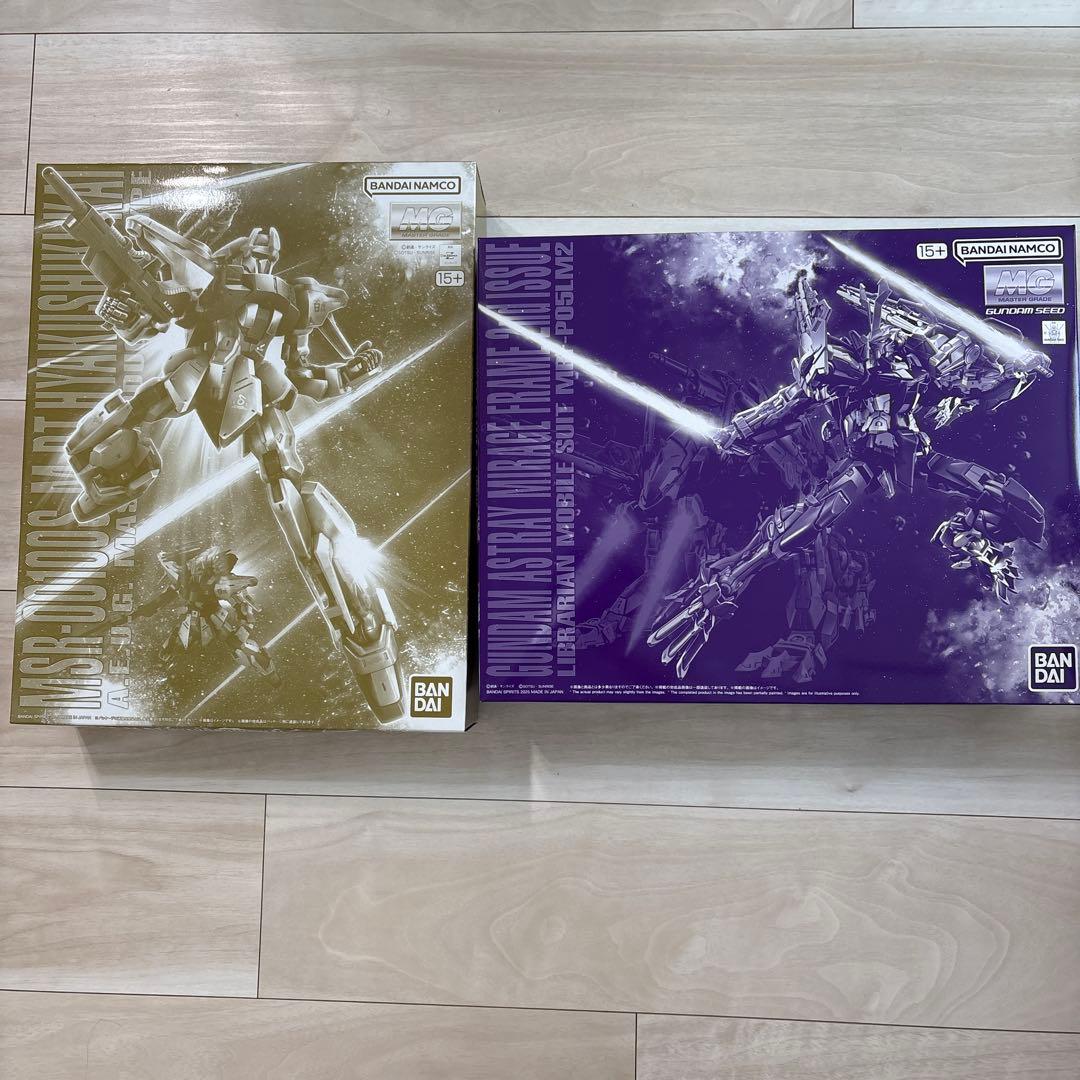 【新品•未組立】プレバンMGガンプラ2体セット