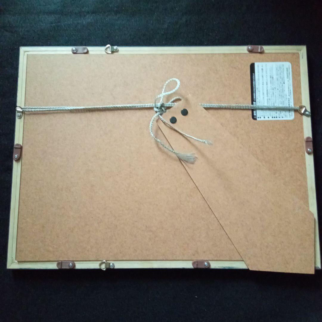 AIKA FELT 羊毛フェルト絵画　額絵「季節の変遷」　壁掛け/置き