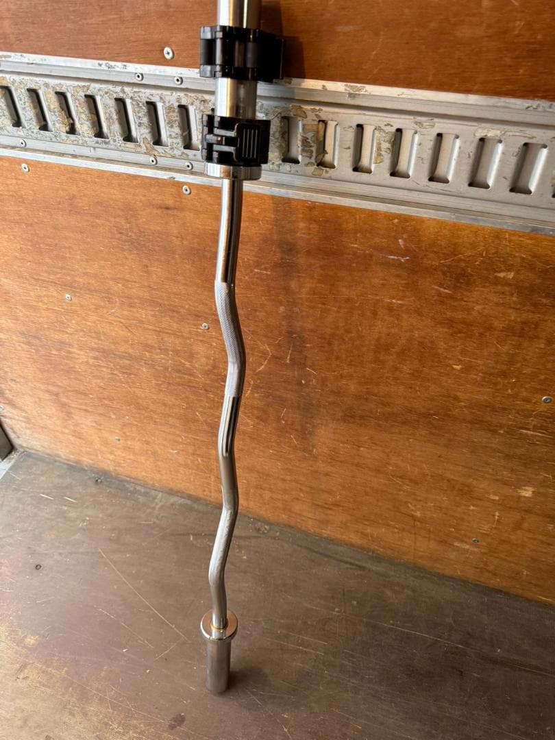 FitEliteフィットエリート オリンピックEZバー約120cm 穴径50mm