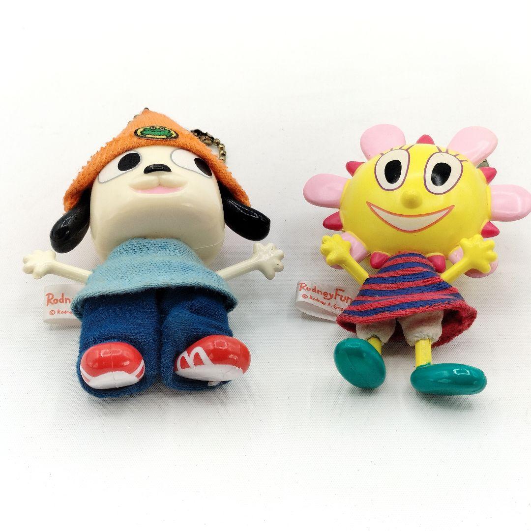 当時物 パラッパラッパー サニー ロドニー キーチェーン マスコット フィギュア