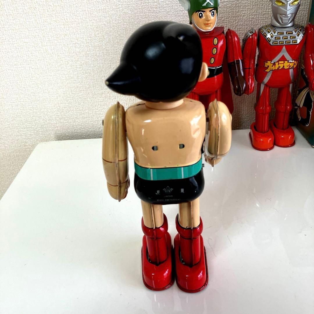 当時物　初期版　鉄腕アトム　ブリキ玩具　ゼンマイ式