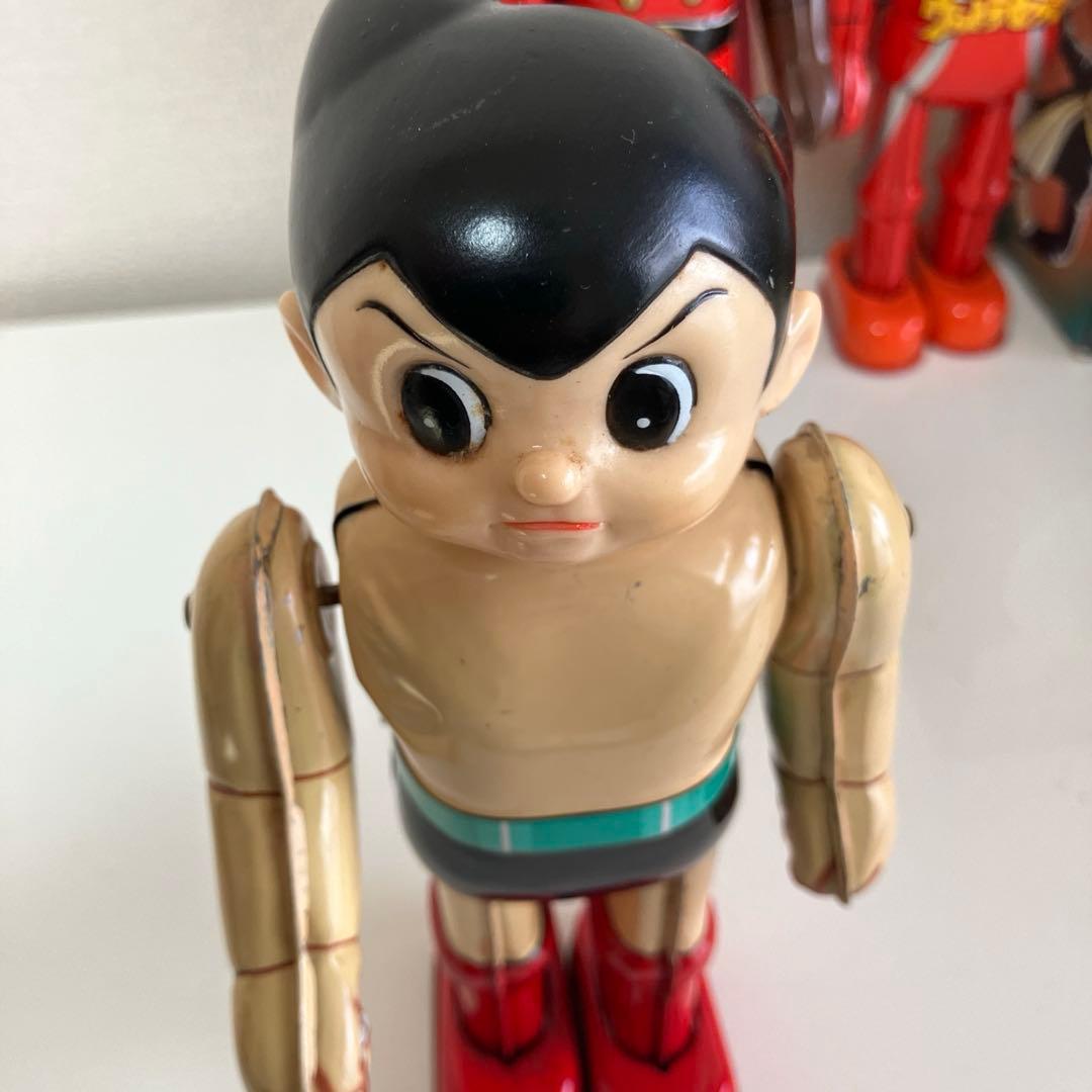 当時物　初期版　鉄腕アトム　ブリキ玩具　ゼンマイ式
