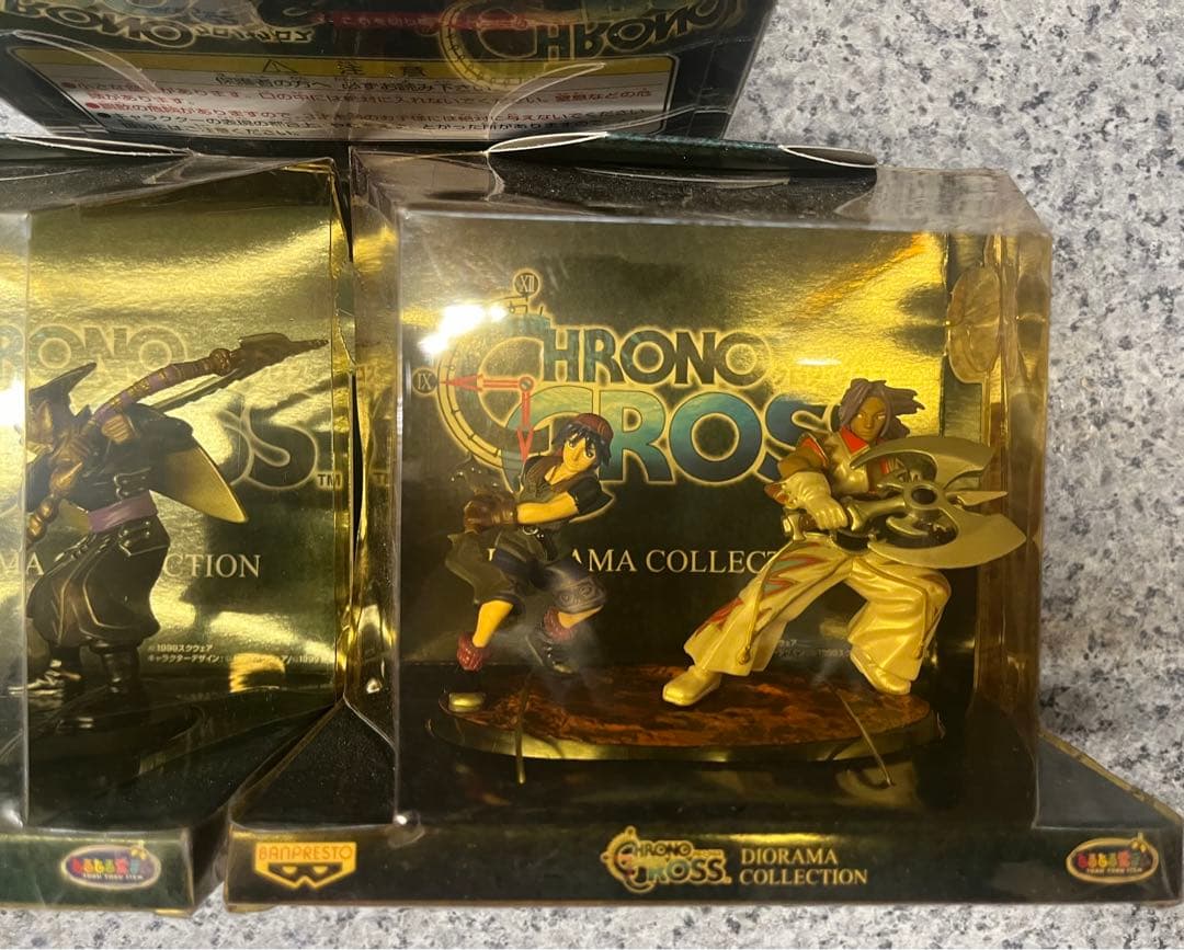 【未開封】クロノクロス ジオラマコレクション 全3種 フィギュア 非売品