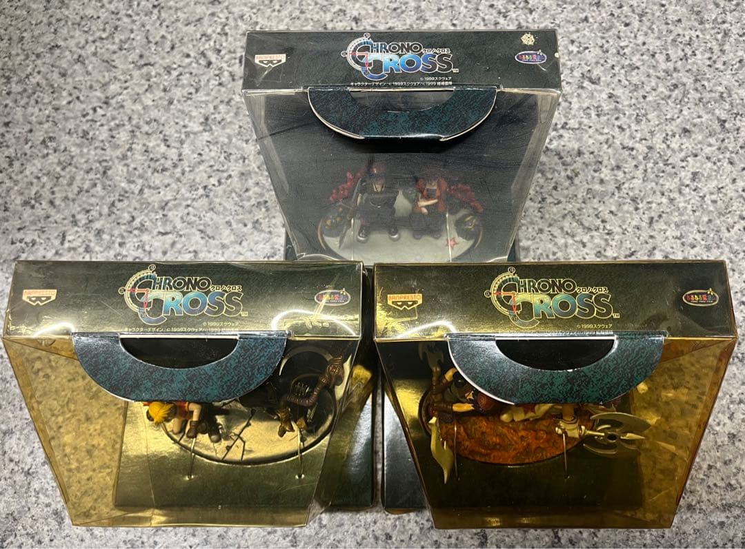 【未開封】クロノクロス ジオラマコレクション 全3種 フィギュア 非売品
