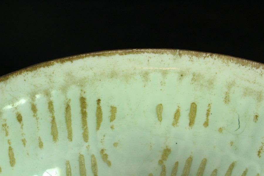 中国美術 青白磁 影青 碗 φ16.5cm 宋(K-XA723)