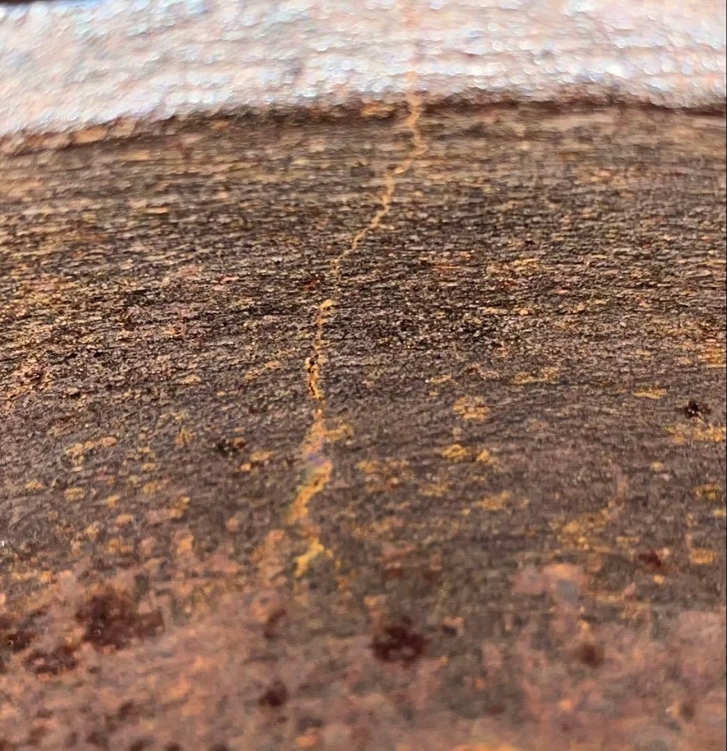 【江戸時代】梵鐘釜（撫肩釜）　初代高木治郎兵衛作