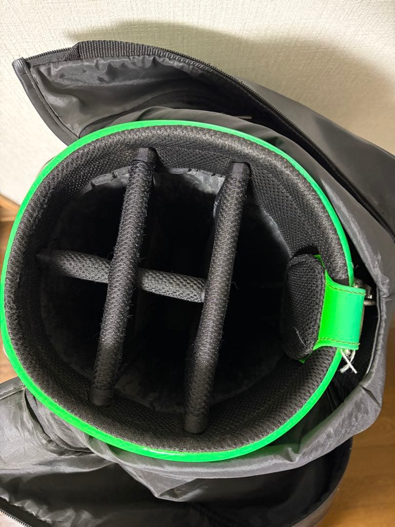 【超メルカリ市限定最特価！】Callaway キャディバッグ ブラック/グリーン