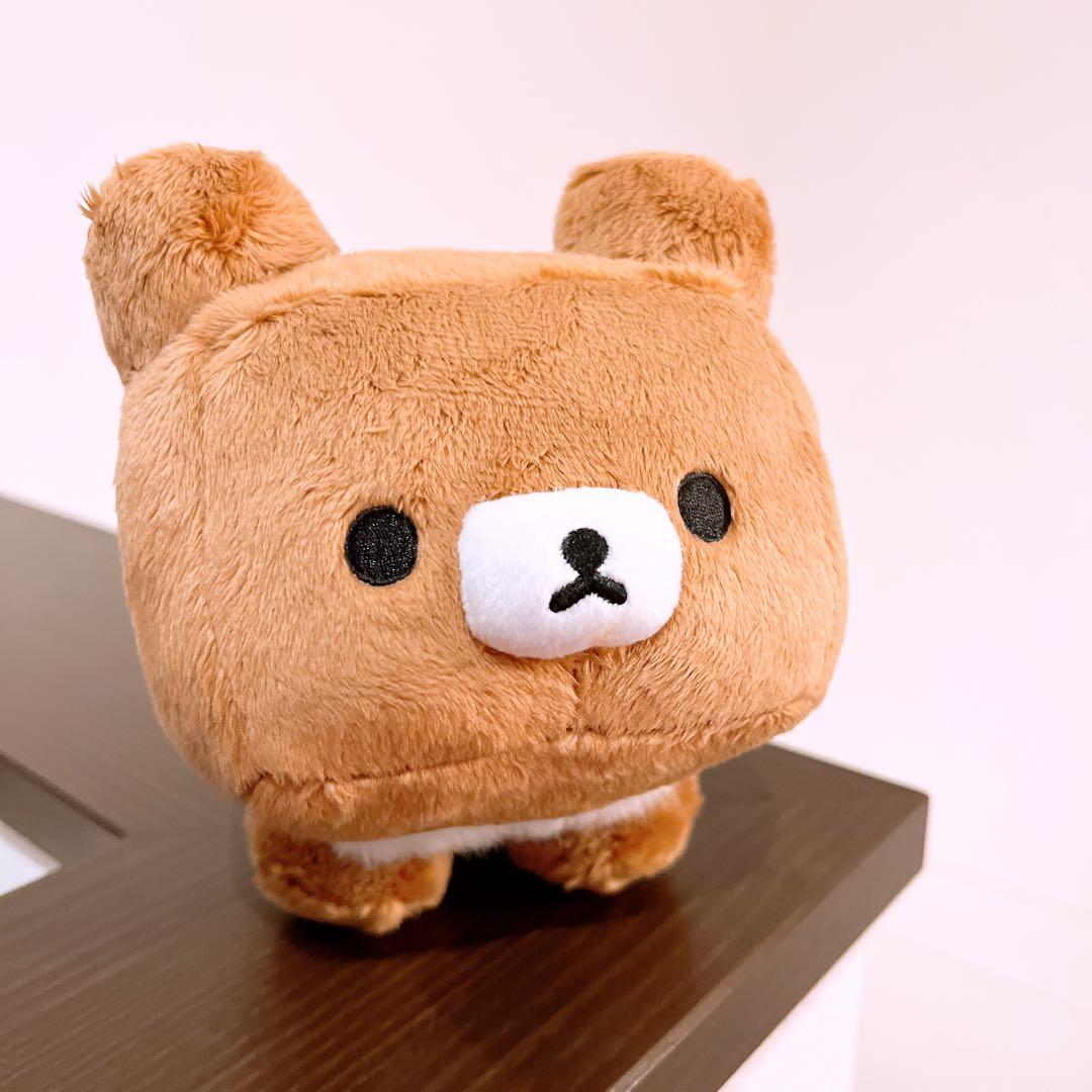 ゲーミングリラックマ　受注　チャイロイコグマ　カクカクぬいぐるみ