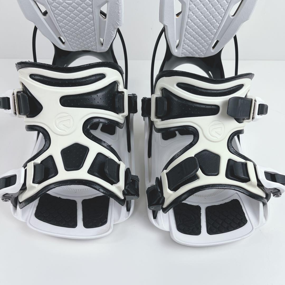 FLOW フロー スノーボード ビンディング ALPHA LG-Lホワイト