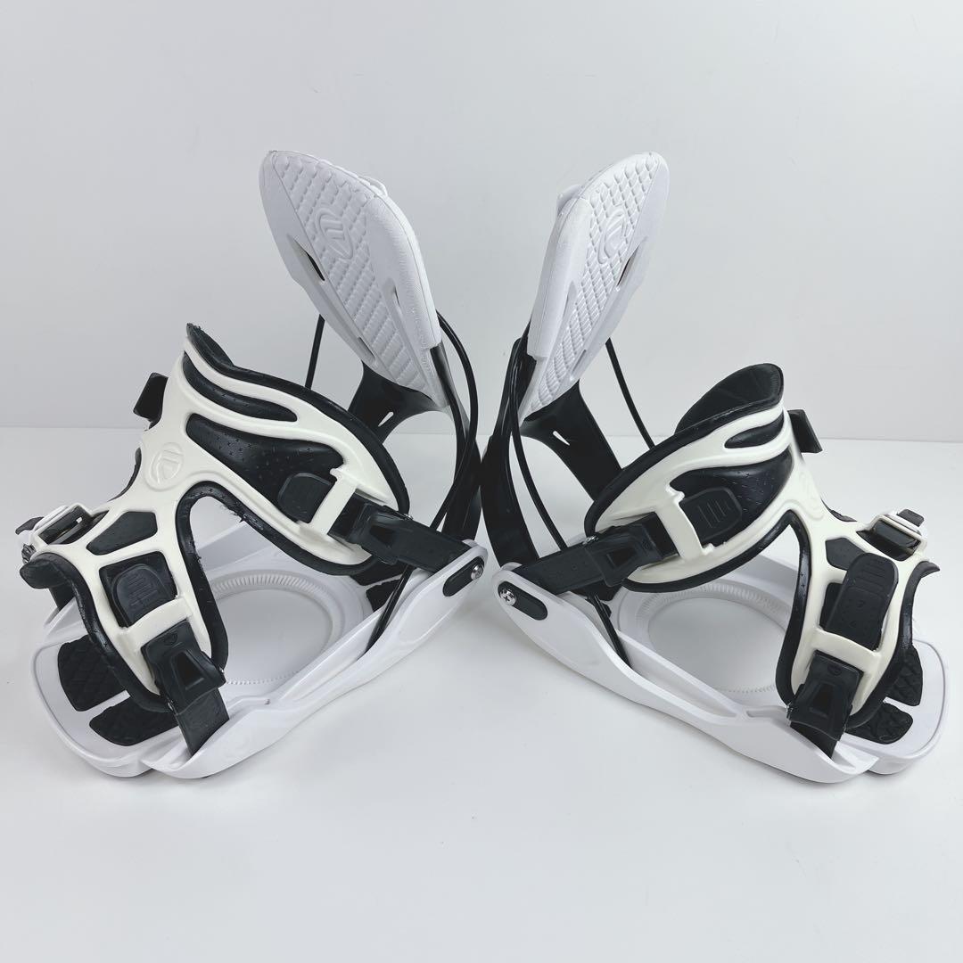 FLOW フロー スノーボード ビンディング ALPHA LG-Lホワイト