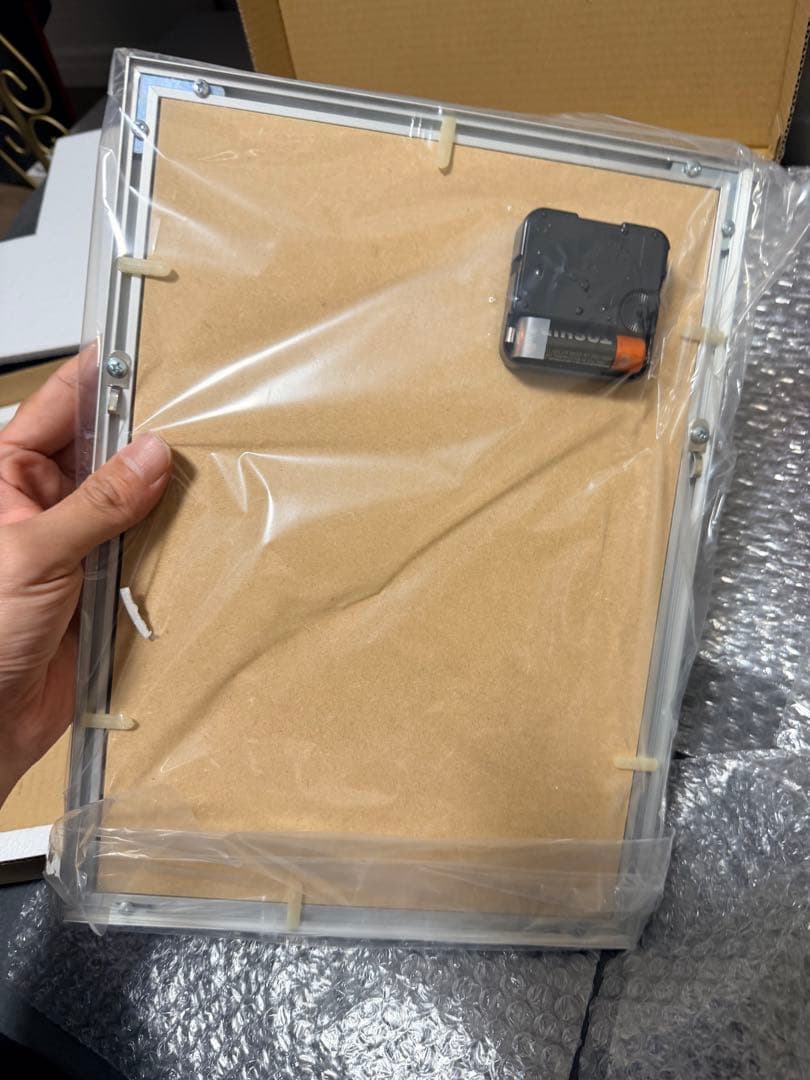 未開封　けいおん! BIG時計　映画　K-ON! 唯　澪　梓　律　袖