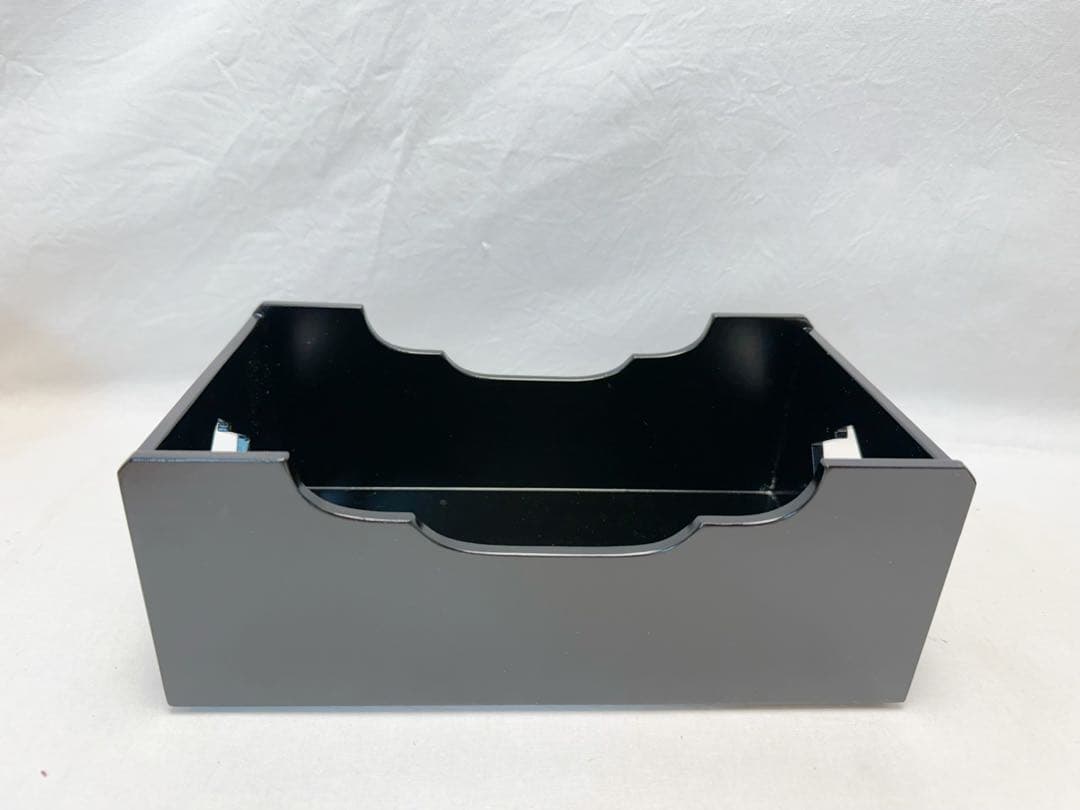 未使用 茶道具 塗師 表完造 又妙斉好写 文箱莨盆 鉄山作織部袖形火入 等 共箱