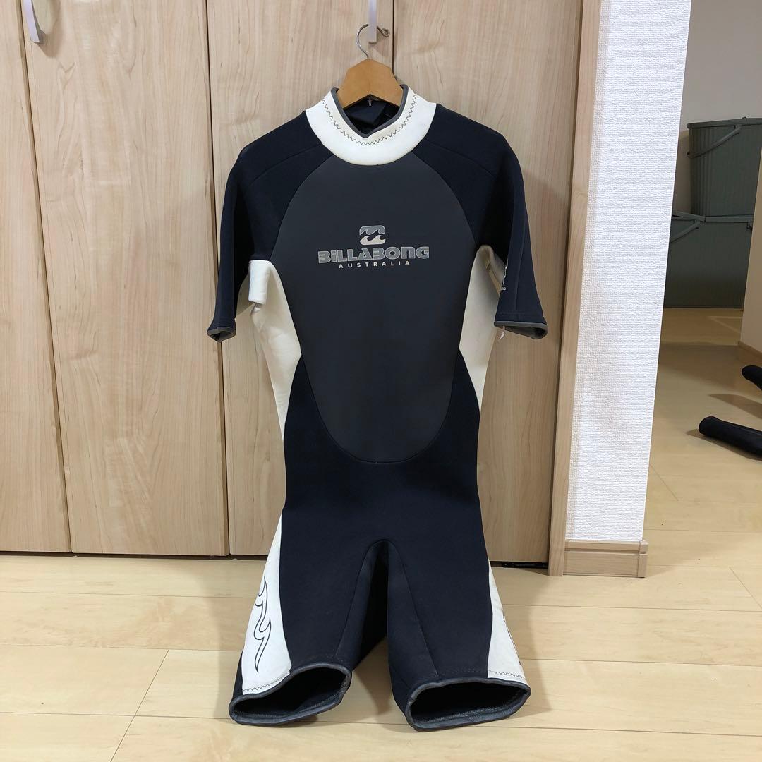 BILLABONG スプリングウェットスーツ 黒/白