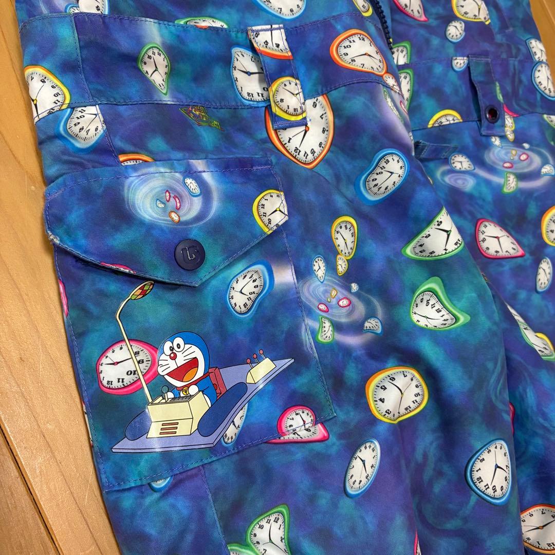 BURTON 2着セット　子供用 スノーボードウェア ドラえもん