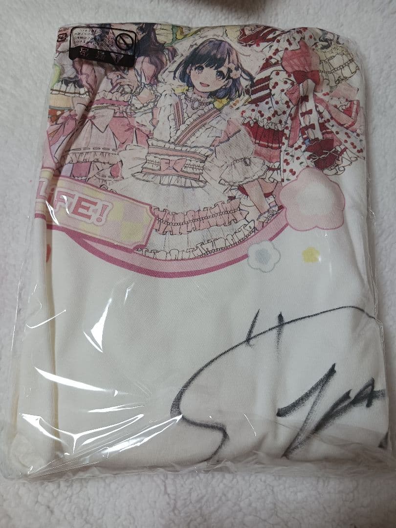 iLiFE 空詩かれん 直筆サイン入り Tシャツ 推しTシャツ