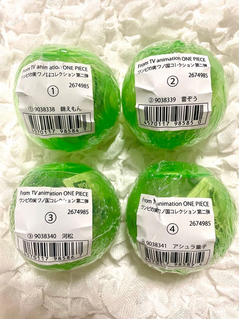 新品ワンピの実　第1〜5海戦　ワノ国第1〜4弾　全46種