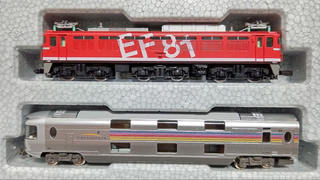 未使用‼️KATO10-1441 EF81-95+E26系カシオペアクルーズ④両