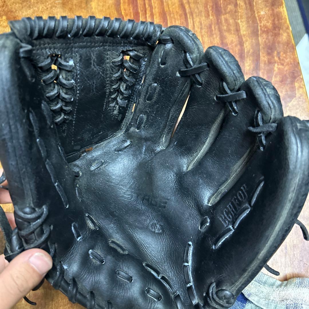 アシックス硬式野球グローブ 黒