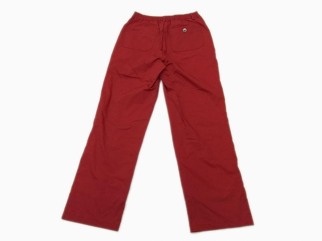 新品　M.U SPORTS　ミエコウエサコ　ロゴ 刺繍 パンツ　42　L　ゴルフ