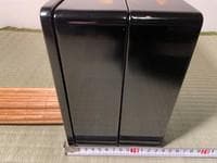 金蒔絵重箱（二段、内朱塗）