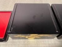 金蒔絵重箱（二段、内朱塗）