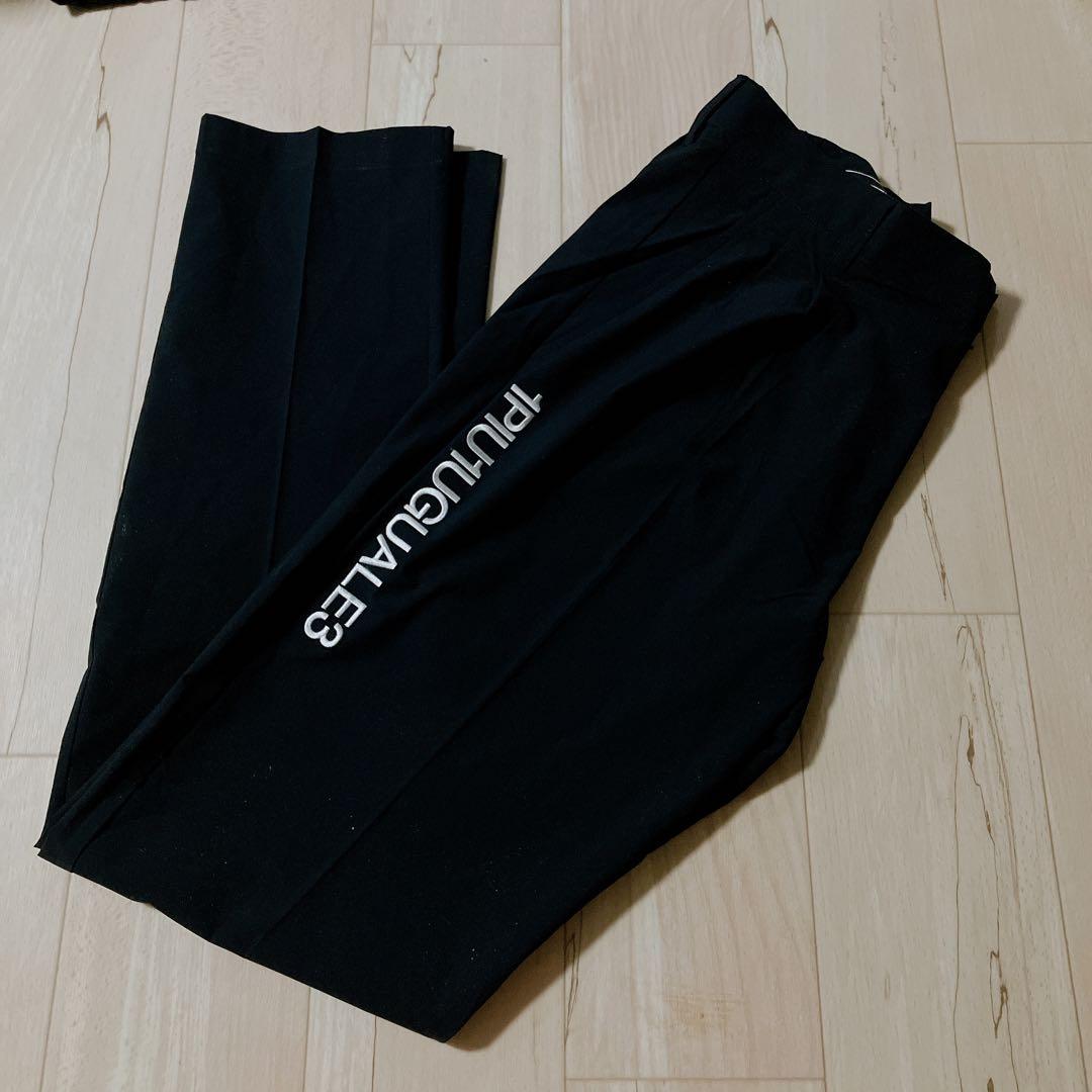 美品　1PIU1UGUALE3 GOLF タックパンツXL ダークネイビー
