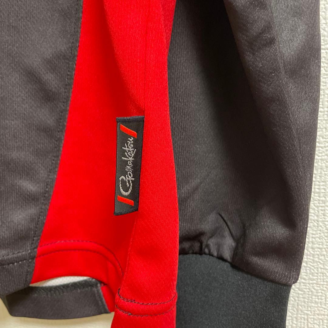 がまかつ　２ＷＡＹプリントジップシャツ（長袖) ブラック×ゴールド 3L 希少