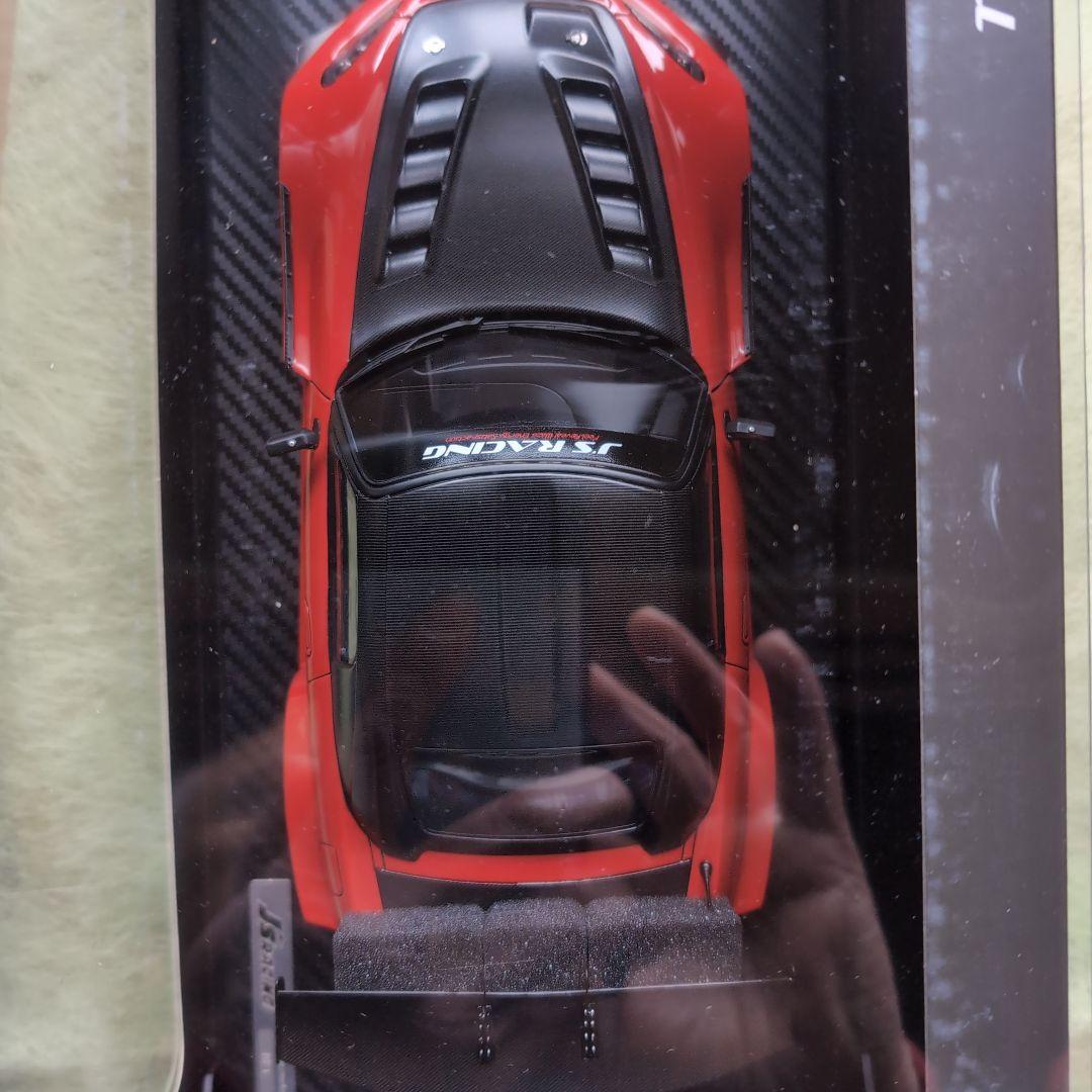 イグニッションモデル　JSレーシング　S2000 赤 EG付