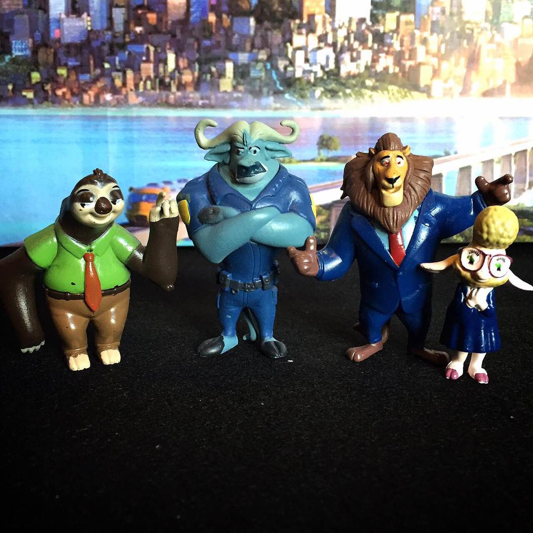 【嬉しいおまけ付き】Real❣️ズートピア フィギュア 12キャラセット