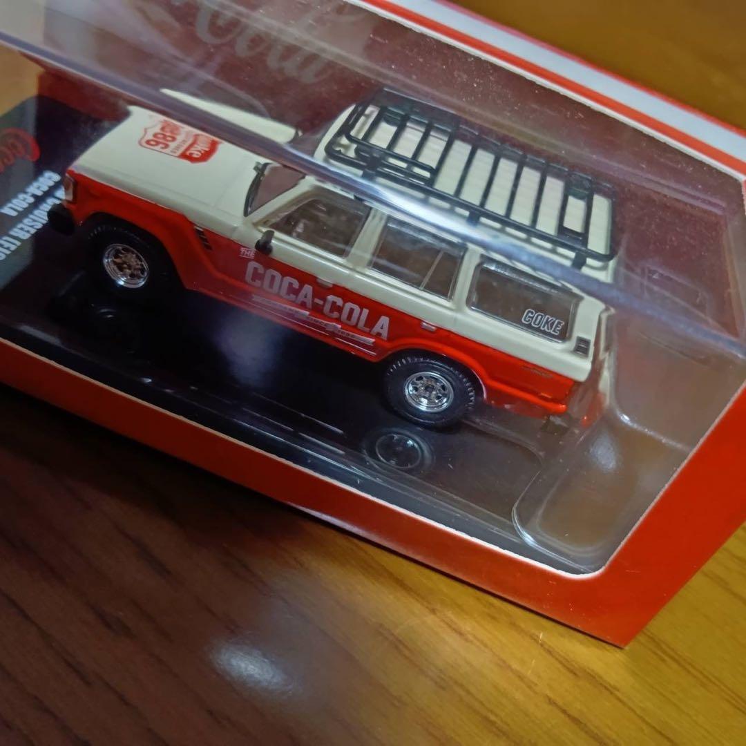 【2台セット】タイニー　TINY コカ・コーラ　ミニカー　1/64 2種