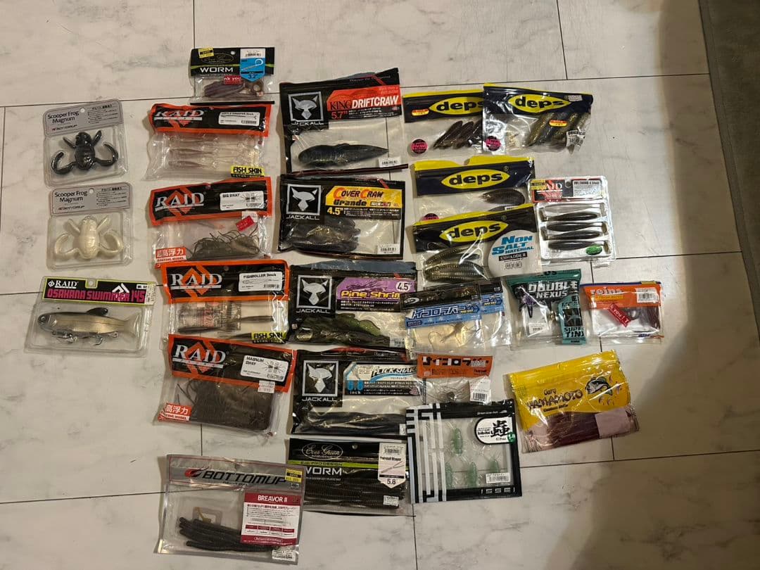 希少ルアーお得セット ブラックバス イマカツ レイド ハイドアップ ガンクラフト