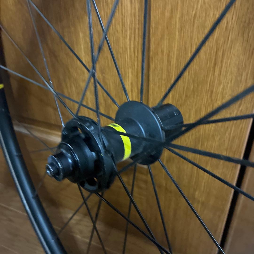 MAVIC ksyrium S リムブレーキ　チューブレスタイヤ付き