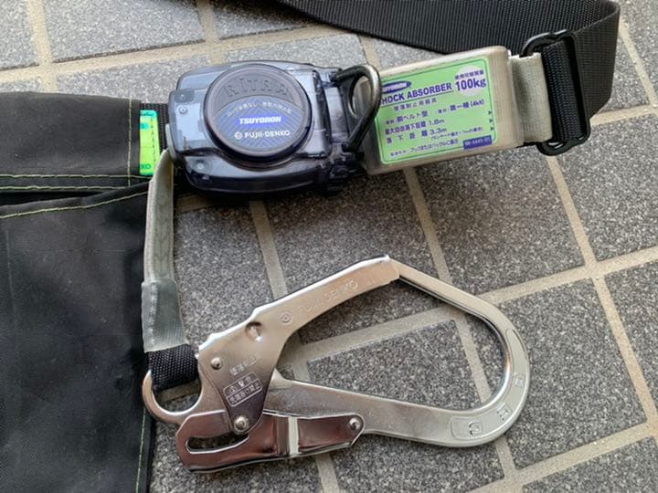 胴ベルト型墜落制止用器具 安全帯 新規格適合品