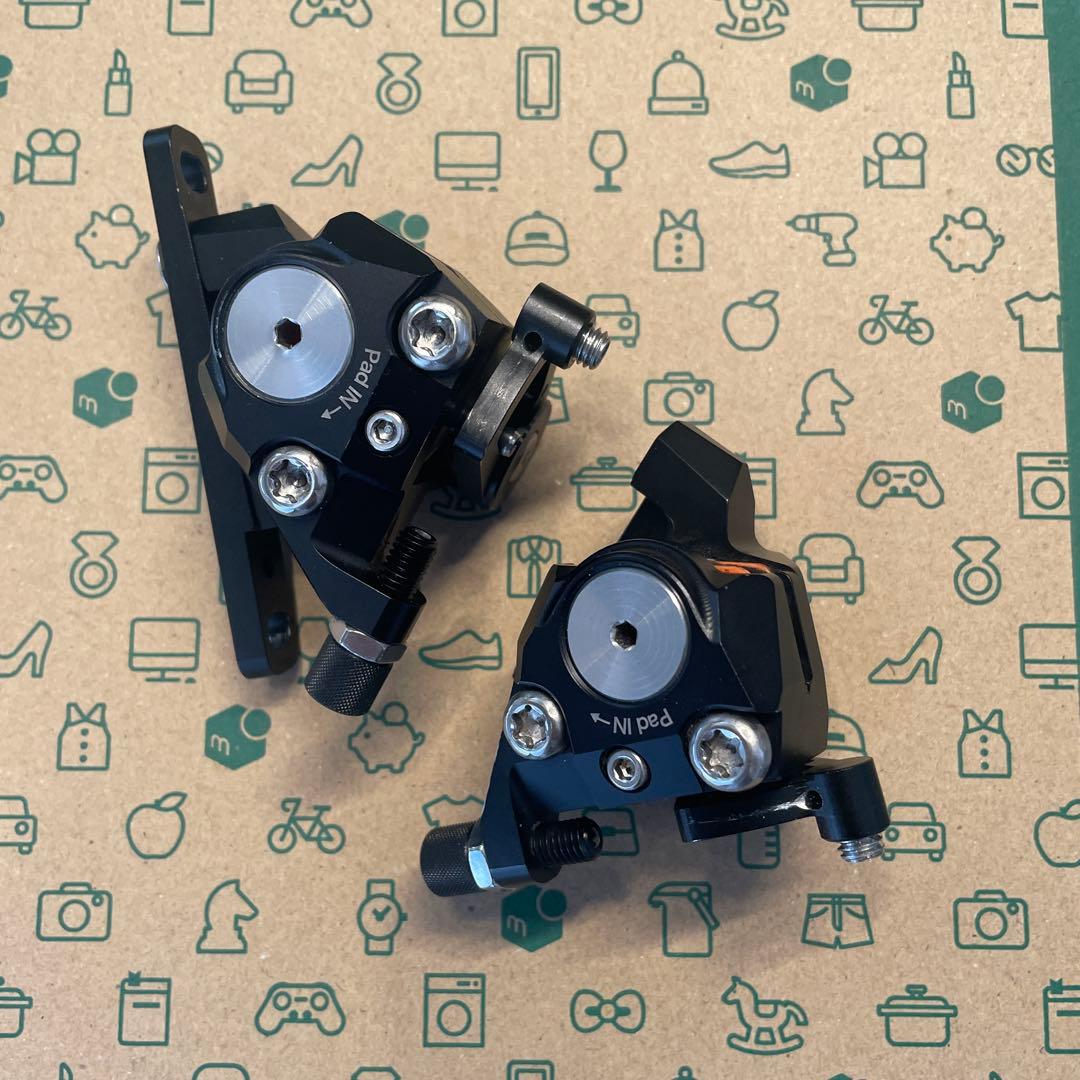 グロータック EQUAL 機械式ディスクブレーキ 黒 DURA-ACE ケーブル