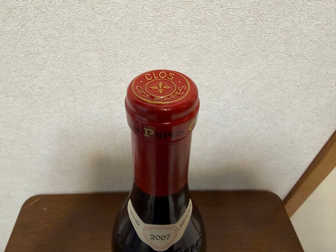シャトーヌフ・デュ・パプ・クロ・デ・パプ・ルージュ 2007