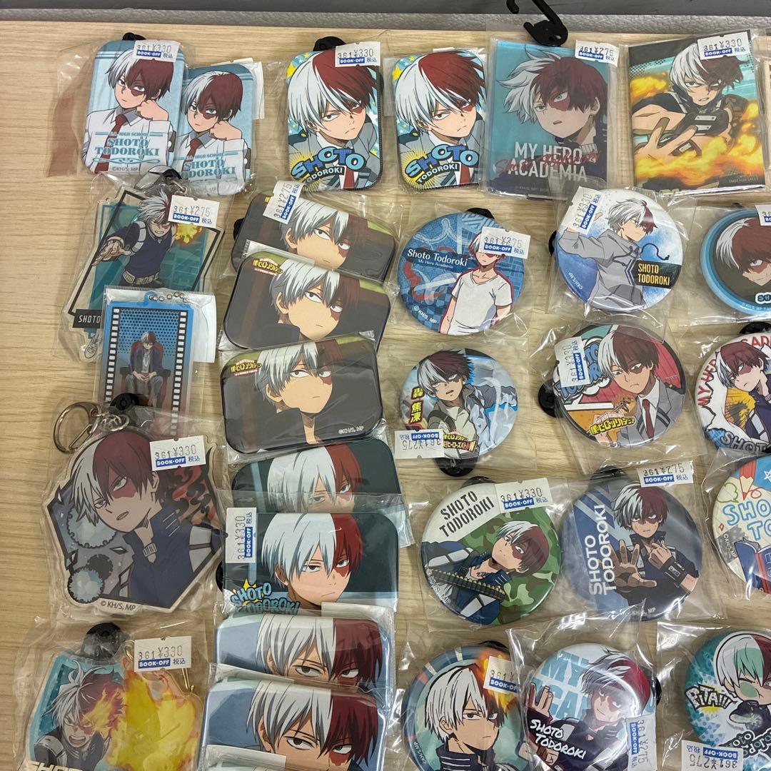 轟焦凍 缶バッジ アクリルキーホルダー まとめ売り