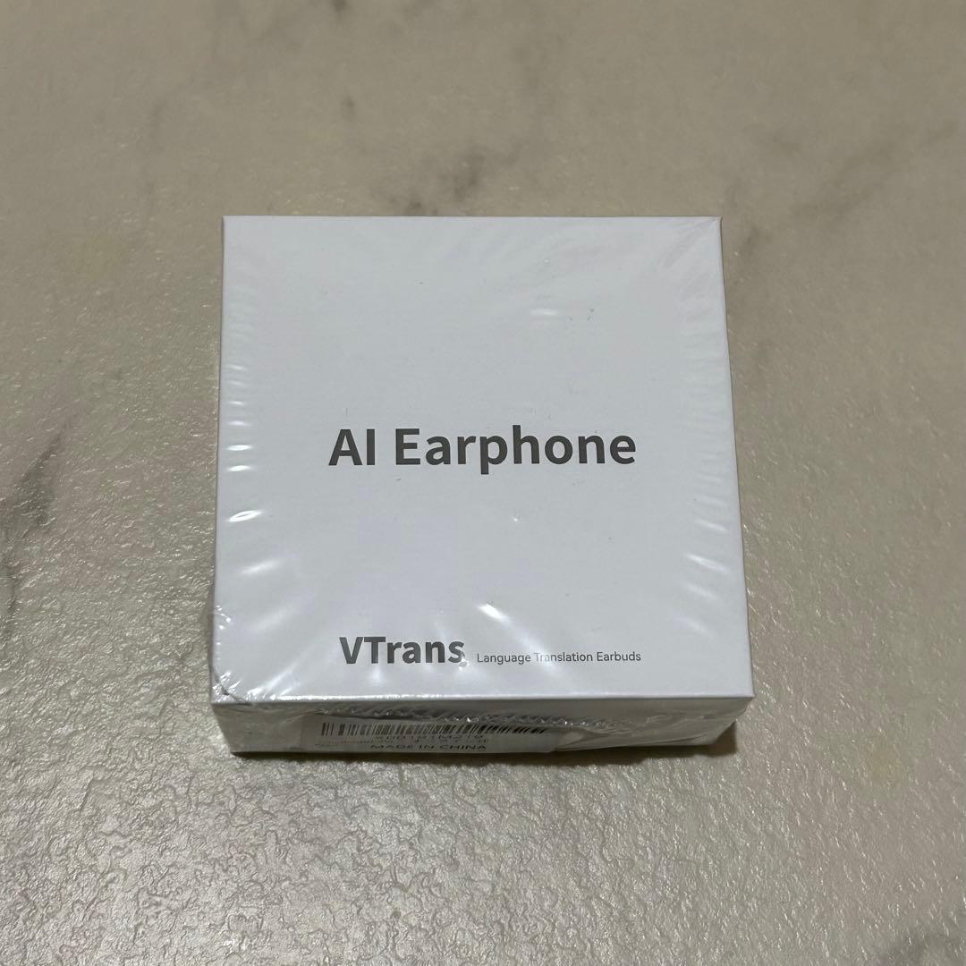 イヤホン翻訳機 双方向同時通訳 オフライン対応 通訳機 150言語 AI翻訳機