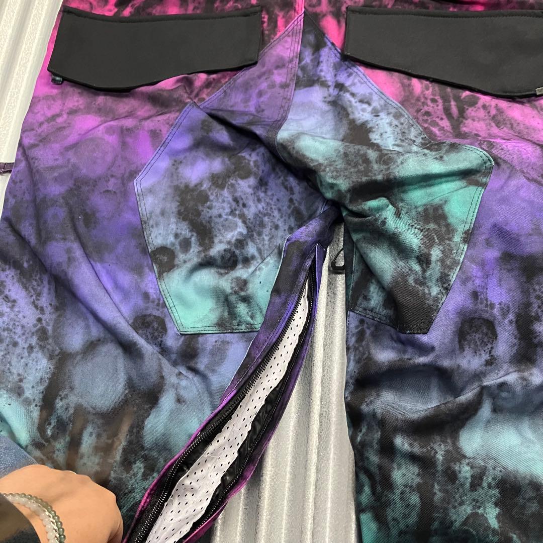 未使用　ボルコム　VOLCOM　スノボウェア　パンツ　メンズ　M　多色　パープル