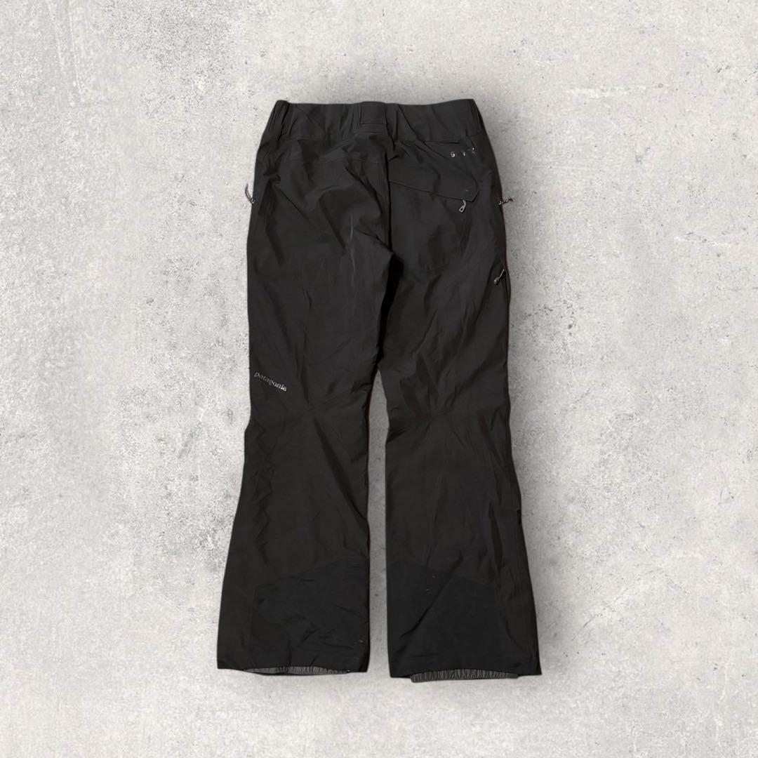 【パタゴニア】スキー　スノーボードパンツ　黒　M ゴアテックス　15年製　美品k